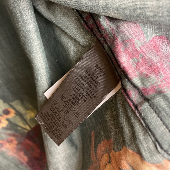 *SOLD* John Varvatos Rodney Long-Sleeve Button Shirt Sz M - Picture 5 of 6